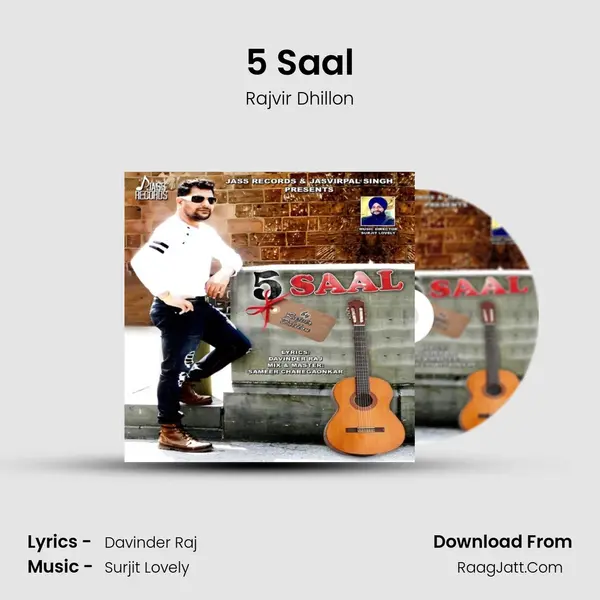 5 Saal MP3 Song by Rajvir Dhillon Cover