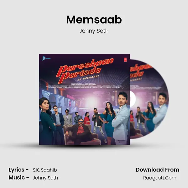 Memsaab MP3 Song by Johny Seth Cover