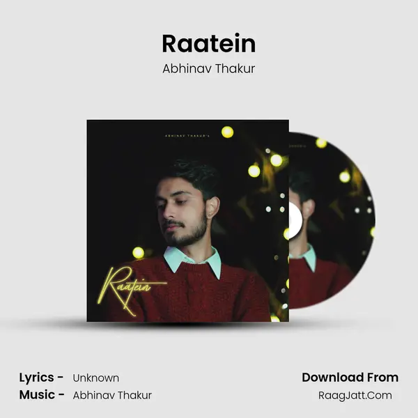 Raatein MP3 Song by Abhinav Thakur Cover