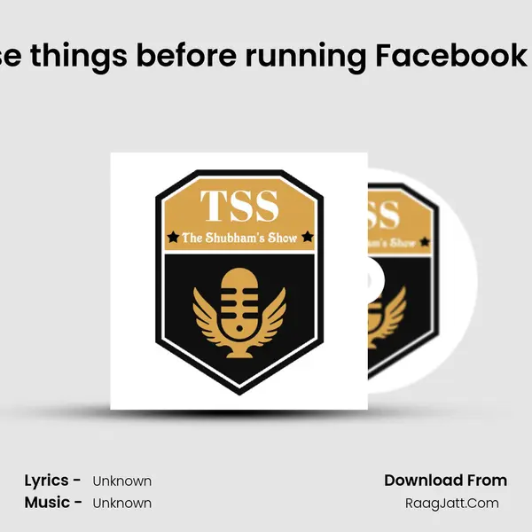 check these things before running Facebook ads | Hindi MP3 Song by  Cover