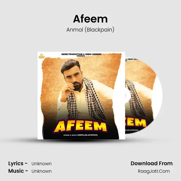 Afeem MP3 Song by Anmol (Blackpain) Cover