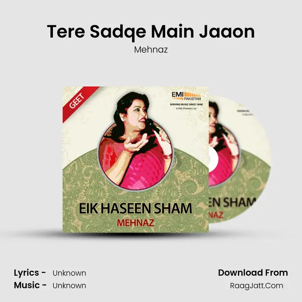 Tere Sadqe Main Jaaon MP3 Song by Mehnaz Cover