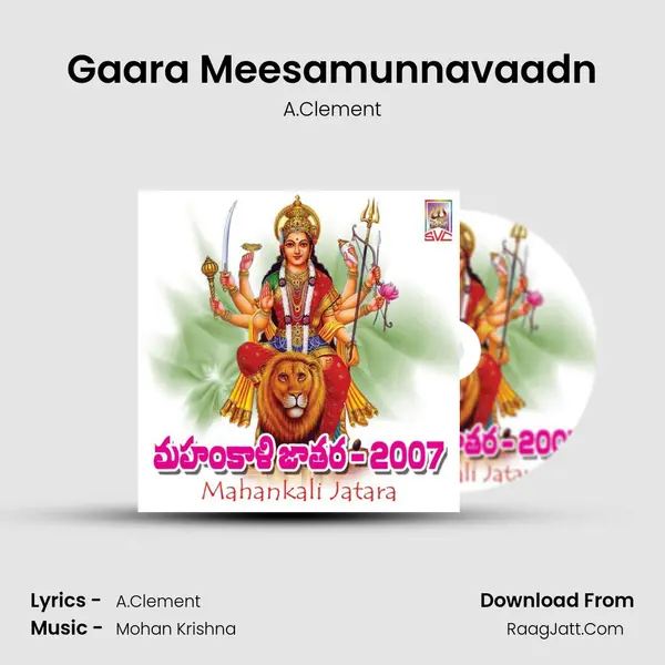 Gaara Meesamunnavaadn MP3 Song by A.Clement Cover
