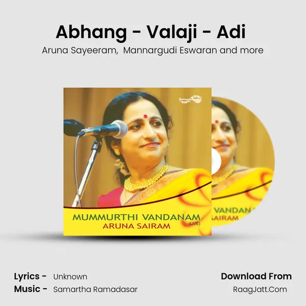 Abhang - Valaji - Adi (Live) MP3 Song by Aruna Sayeeram Cover