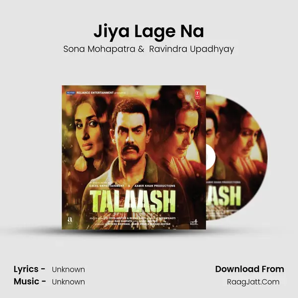Jiya Lage Na MP3 Song by Sona Mohapatra Cover