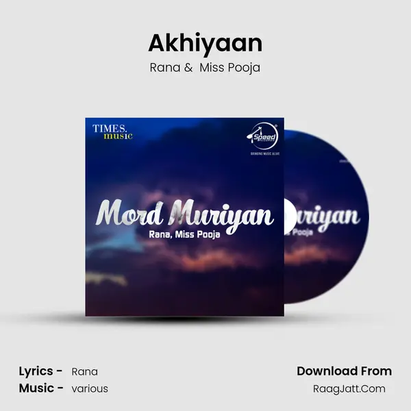 Akhiyaan MP3 Song by Rana Cover