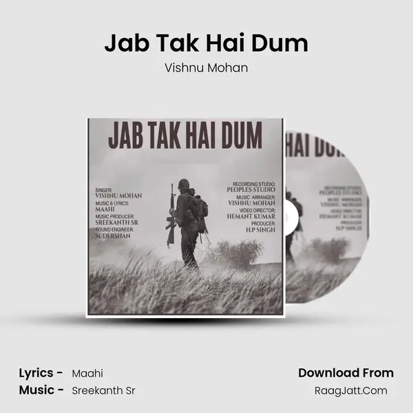 Jab Tak Hai Dum MP3 Song by Vishnu Mohan Cover