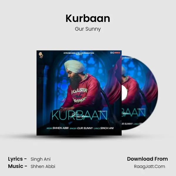 Kurbaan MP3 Song by Gur Sunny Cover