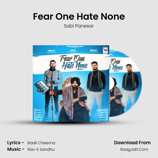 Fear One Hate None mp3 song