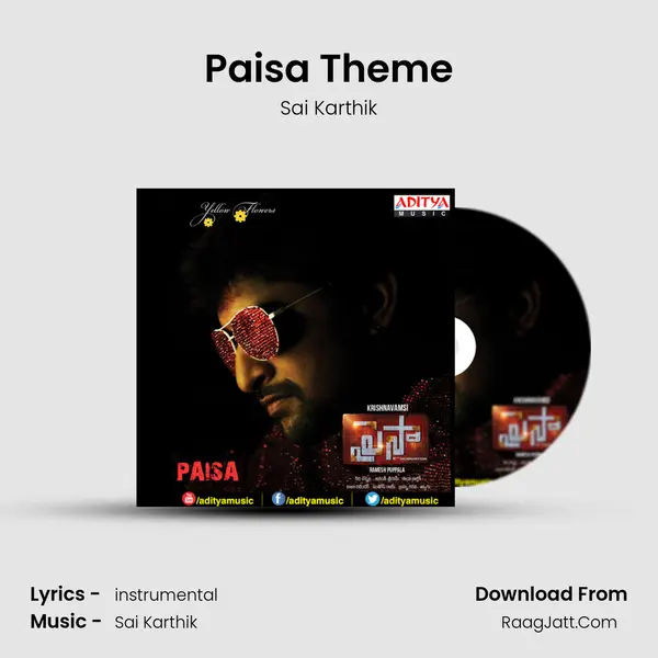 Paisa Theme MP3 Song by Sai Karthik Cover