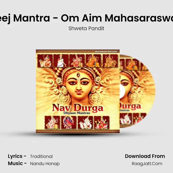 Saraswati Beej Mantra - Om Aim Mahasaraswatyai Namah MP3 Song by Shweta Pandit Cover