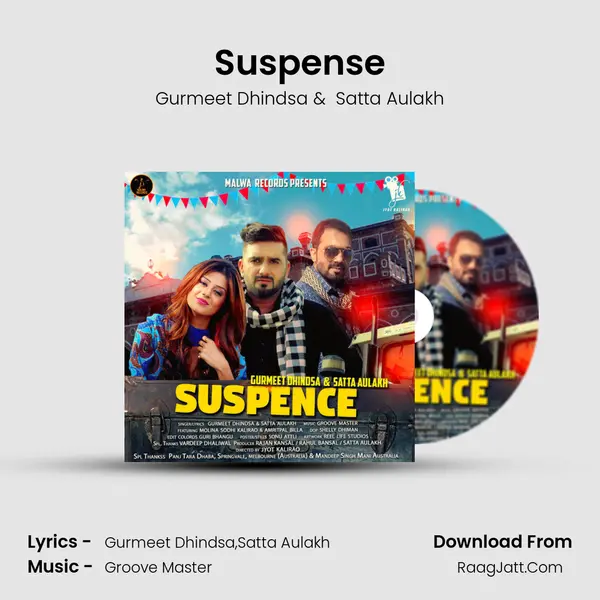 Suspense MP3 Song by Gurmeet Dhindsa Cover