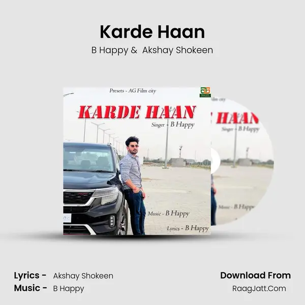 Karde Haan MP3 Song by B Happy Cover