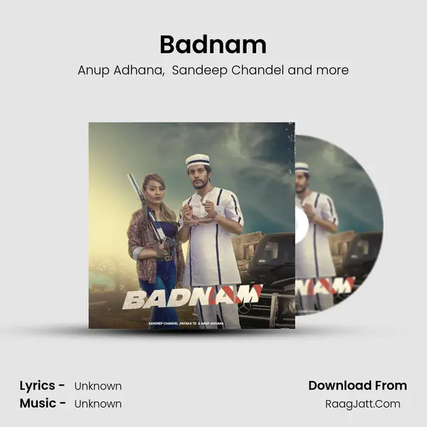 Badnam MP3 Song by Anup Adhana Cover
