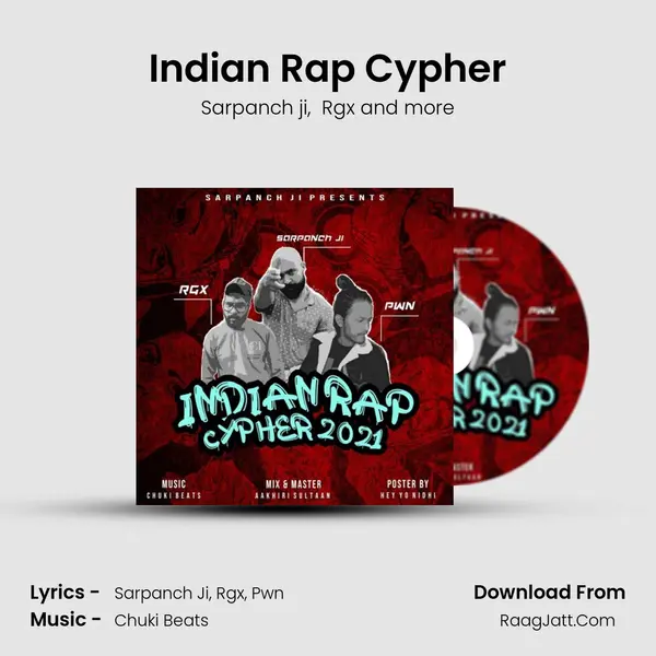 Indian Rap Cypher MP3 Song by Sarpanch ji Cover