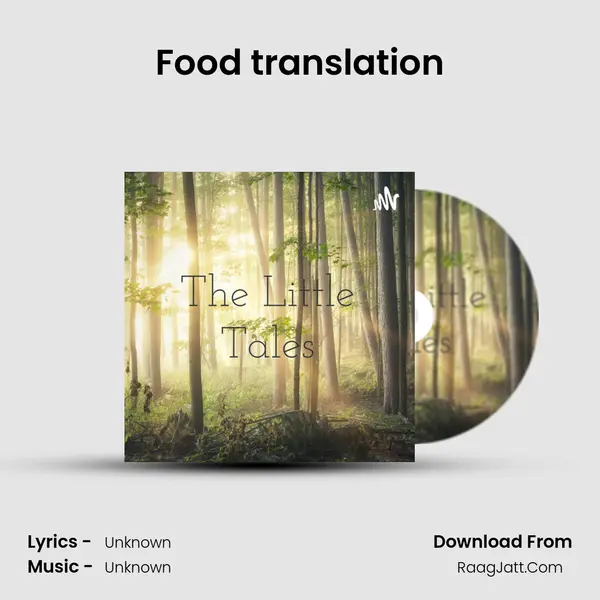 Food translation Cover