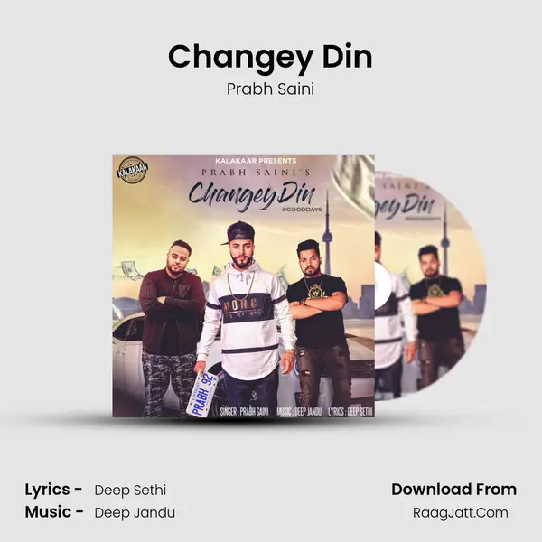 Changey Din MP3 Song by Prabh Saini Cover
