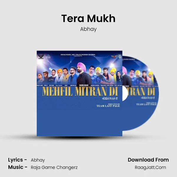 Tera Mukh MP3 Song by Abhay Cover