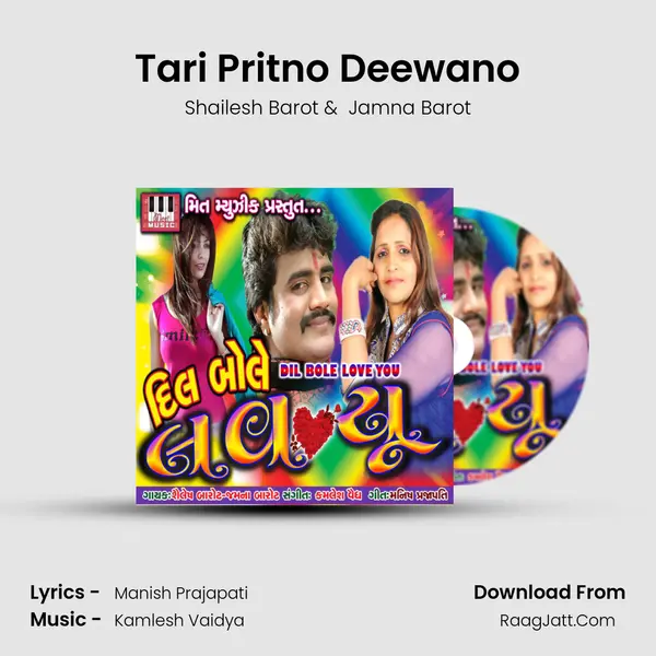 Tari Pritno Deewano MP3 Song by Shailesh Barot Cover