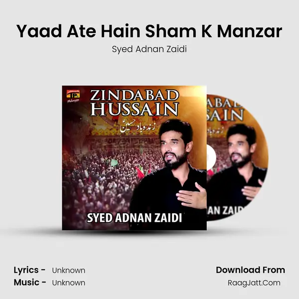 Yaad Ate Hain Sham K Manzar MP3 Song by Syed Adnan Zaidi Cover