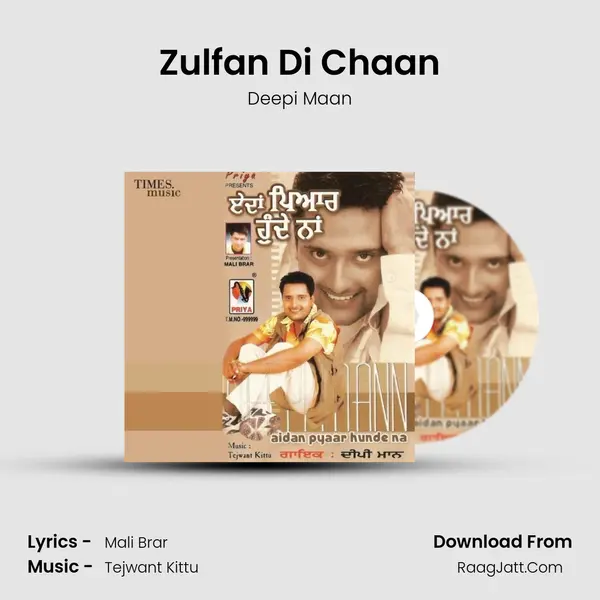 Zulfan Di Chaan MP3 Song by Deepi Maan Cover