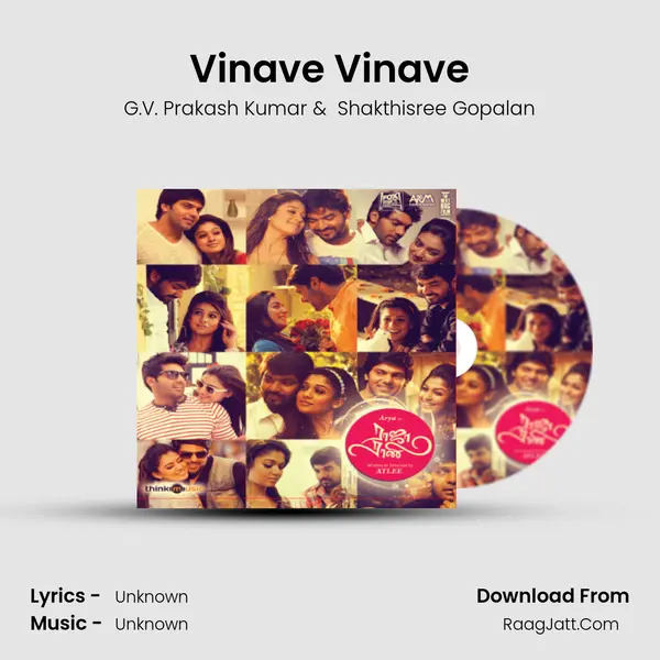 Vinave Vinave MP3 Song by G.V. Prakash Kumar Cover
