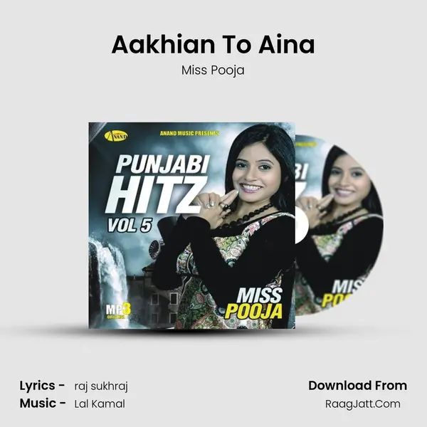 Aakhian To Aina MP3 Song by Miss Pooja Cover