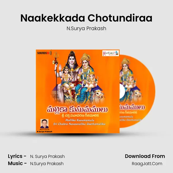 Naakekkada Chotundiraa MP3 Song by N.Surya Prakash Cover