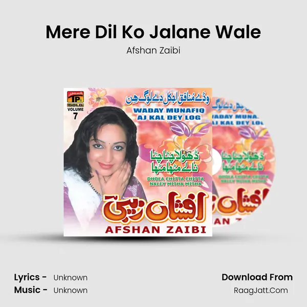 Mere Dil Ko Jalane Wale MP3 Song by Afshan Zaibi Cover