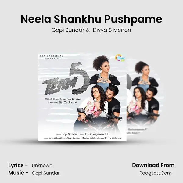 Neela Shankhu Pushpame MP3 Song by Gopi Sundar Cover