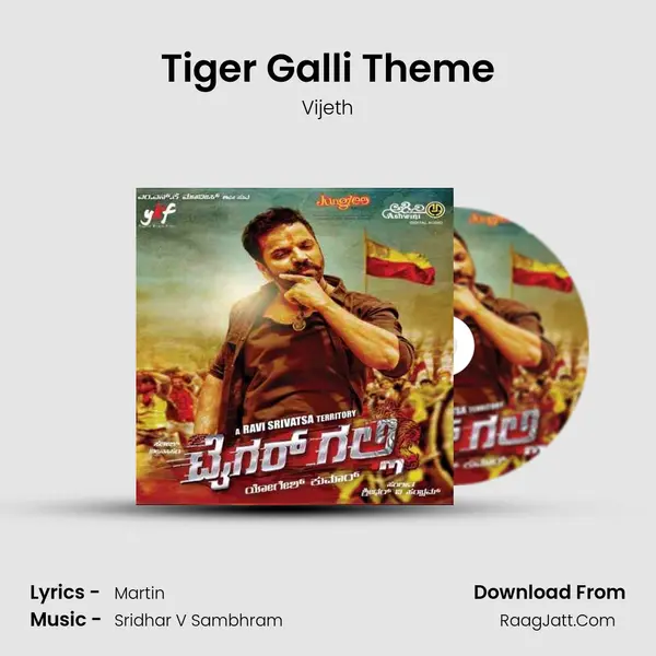 Tiger Galli Theme MP3 Song by Vijeth Cover