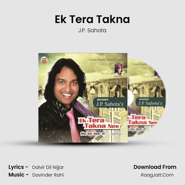 Ek Tera Takna MP3 Song by J.P. Sahota Cover