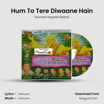 Hum To Tere Diwaane Hain MP3 Song by Humsar Hayaat Nizami Cover