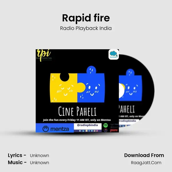 Rapid fire MP3 Song by Radio Playback India Cover