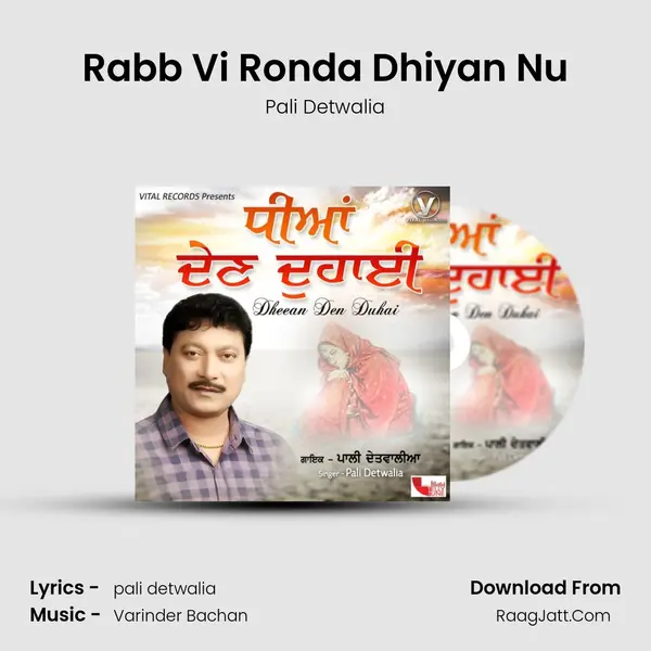 Rabb Vi Ronda Dhiyan Nu MP3 Song by Pali Detwalia Cover