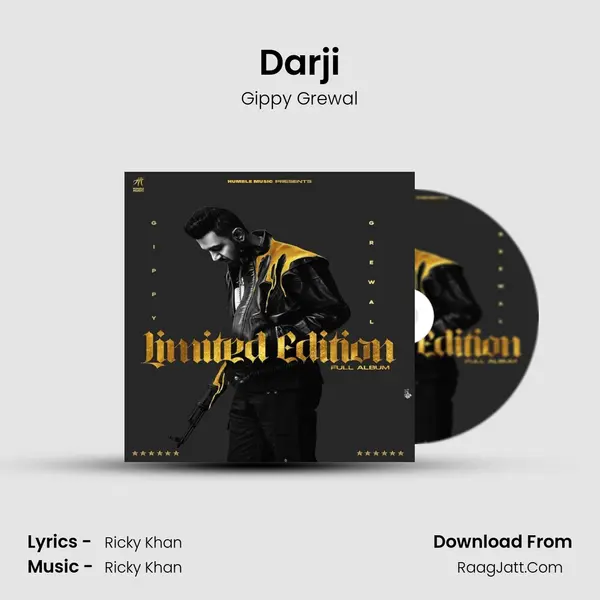 Darji MP3 Song by Gippy Grewal Cover