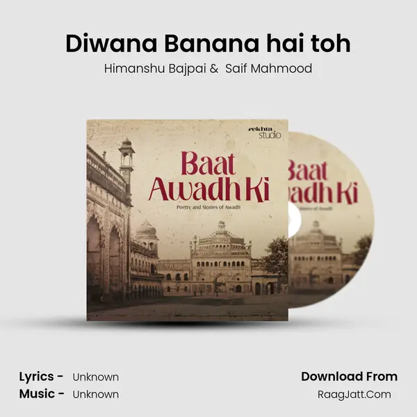 Diwana Banana hai toh MP3 Song by Himanshu Bajpai Cover