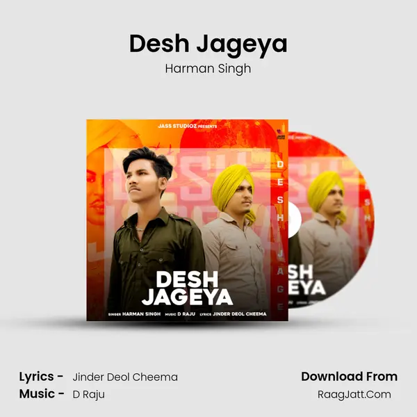 Desh Jageya MP3 Song by Harman Singh Cover