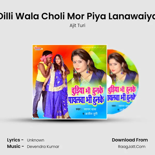 Dilli Wala Choli Mor Piya Lanawaiya MP3 Song by Ajit Turi Cover