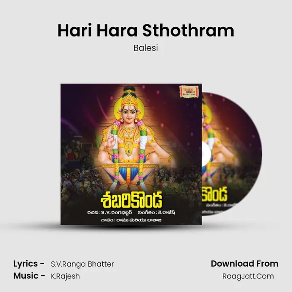 Hari Hara Sthothram MP3 Song by Balesi Cover