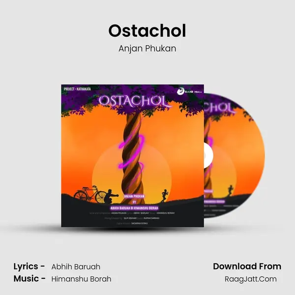 Ostachol MP3 Song by Anjan Phukan Cover