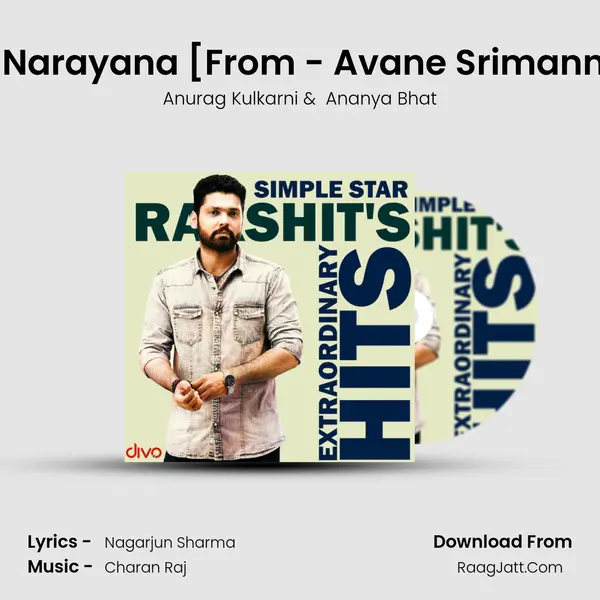 Narayana Narayana [From - Avane Srimannarayana (Kannada)] MP3 Song by Anurag Kulkarni Cover