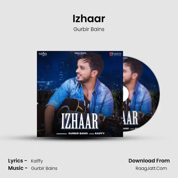 Izhaar MP3 Song by Gurbir Bains Cover