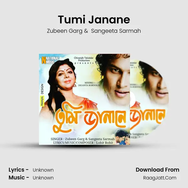 Tumi Janane MP3 Song by Zubeen Garg Cover
