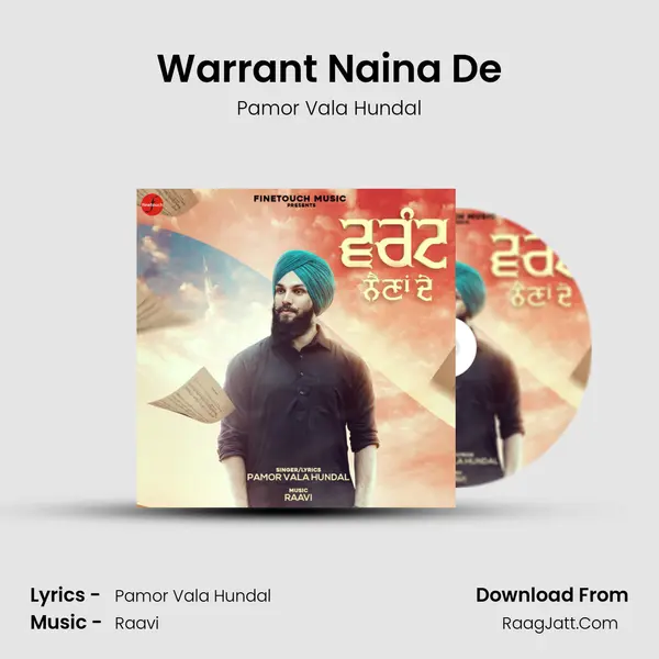 Warrant Naina De MP3 Song by Pamor Vala Hundal Cover