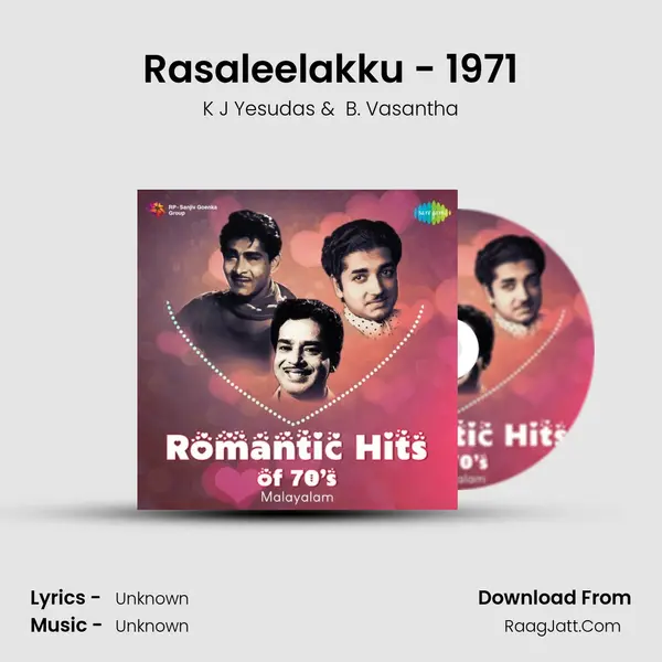 Rasaleelakku - 1971 MP3 Song by K J Yesudas Cover