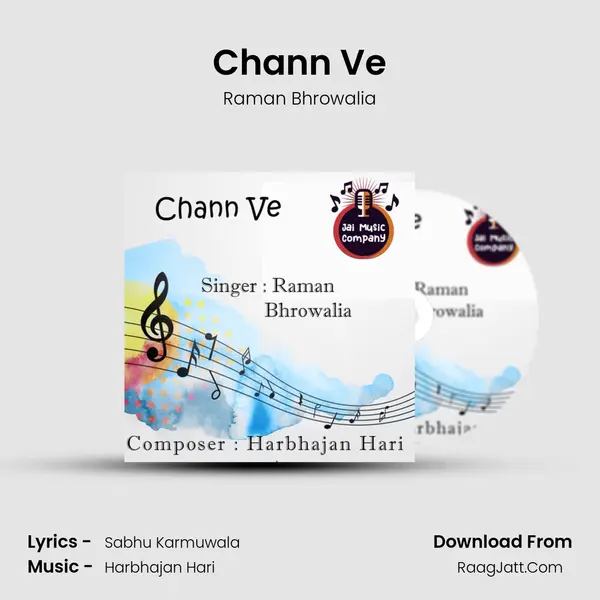 Chann Ve MP3 Song by Raman Bhrowalia Cover