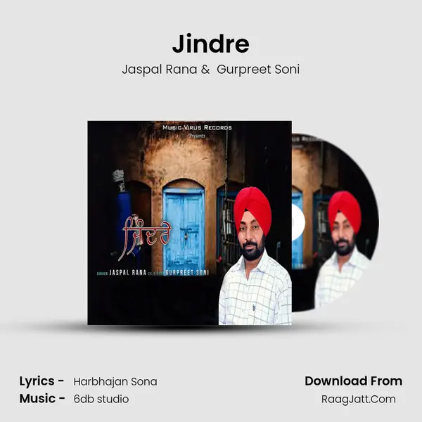 Jindre MP3 Song by Jaspal Rana Cover