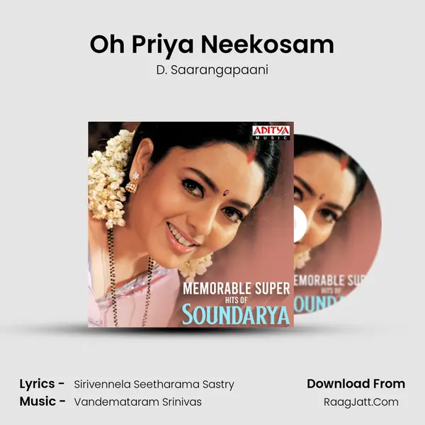 Oh Priya Neekosam MP3 Song by D. Saarangapaani Cover