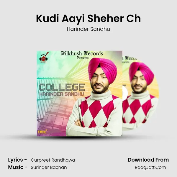 Kudi Aayi Sheher Ch MP3 Song by Harinder Sandhu Cover